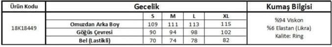 Monamise 18449 Vizon Hamile Lohusa Gecelik görsel 4