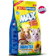 Kıkı Excellent Kemirgen Max Menu Hamster Yemi 500 Gr. KG305