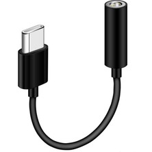 Landu Redmi USB C Ila 3 5 mm Kulaklık Jakı Dijital Ses Adaptör Dönüştürücü - Siyah (Yurt Dışından)