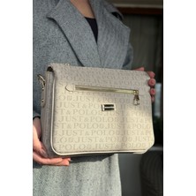 Just Polo 5 Bölmeli Kadın Omuz Çantası 29CM 20 cm 10 cm 2068-LB