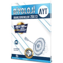 Bilgi Sarmal Yayınları AYT Biyoloji 25 x 13 Branş Denemeleri Özel Baskı