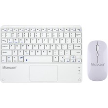 Microcase Tablet ve Telefonlar Için Bluetooth Touchpad Klavye ve Mouse Set - AL3560