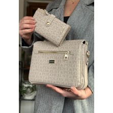Just Polo 5 Bölmeli Kadın Omuz Çantası 29CM 20 cm 10 cm 2068-LB