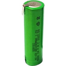 Sertec 1.2VOLT 1200MAH Aa Ni-Cd Şarjlı Kalem Pil Puntolu - 1ADET