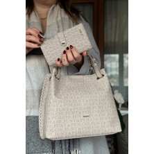 Just Polo 4 Bölmeli Pamuk Dokuma Uzun Askılı Örgülü Kadın Omuz Çantası 2180