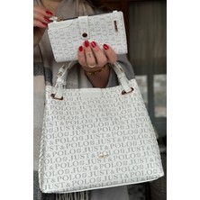 Just Polo 4 Bölmeli Pamuk Dokuma Uzun Askılı Örgülü Kadın Omuz Çantası 2180