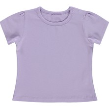 Kujju Civil Baby Kız Bebek Tişört 6-18 Ay Lila