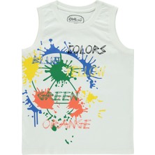 Civil Boys Erkek Çocuk Tişört 10-13 Yaş Ekru