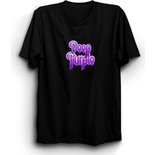 Deep Purple, Purple Font, Rock Metal Tişört