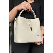 Just Polo Pamuk Dokuma Uzun Askılı 4 Bölmeli Kadın Çapraz Omuz ve El Çantası 22CM-20CM-9CM LB-4002