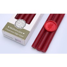 Profisher Mühür Mumu Çubuk 11MMX120MM 10 Lu Paket Model: 311 Kiraz Kırmızı