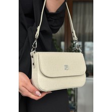 Just Polo Günlük Kullanıma Uygun 5 Bölmeli Şık Kadın Omuz Çantası 23CM-14CM 4090-GD