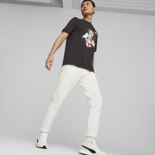 Puma Graphıcs Sneaker Erkek Baskılı Tişört Siyah 67447801 M - Siyah