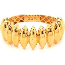 Engingold 22 Ayar Altın Arpa Tanesi Yüzük