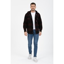 Hitch Sabit Kapşonlu Oduncu Gömlek