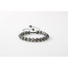 Osmanlı Doğal Taş Gri Jasper 8 mm Merdiven Kapama Doğal Taş Bileklik