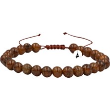 Osmanlı Doğal Taş Hessonit Lal 6 mm Merdiven Kapama Doğal Taş Bileklik