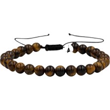 Osmanlı Doğal Taş Kaplan Gözü 6 mm Merdiven Kapama Doğal Taş Bileklik