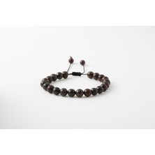 Osmanlı Doğal Taş Dragon Jasper 8 mm Merdiven Kapama Doğal Taş Bileklik