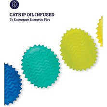 Petstages Toss N' Flip Chips Chew Kedi Oyuncağı, Mavi - 67842