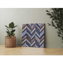 Doğal Tercih Asimetrik Tuşe Dekoratif Kare Kanvas Tablo