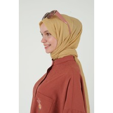 HE-QA Natural Şal Küllü Sarı