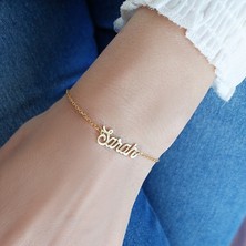 Nida Jewelry 925 Ayar Gümüş Isim Bileklik