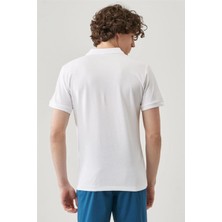 Lee L211810102 Kırık Beyaz Erkek Polo T-Shirt