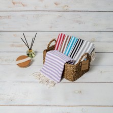 Kyver Akasya %100 Pamuk Plaj, Hamam Peşkir, El, Baş, Banyo, Misafir, Havuz, Spa Havlusu 45 x 90  Cm