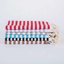 Kyver Akasya %100 Pamuk Plaj, Hamam Peşkir, El, Baş, Banyo, Misafir, Havuz, Spa Havlusu 45 x 90  Cm