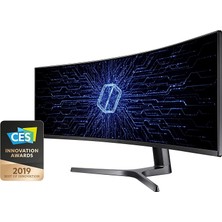 Samsung LC49RG90SSRXUF 49 Inç Crg9 4 Ms 120 Hz Dual Qhd QLED Kavisli Gaming Monitör