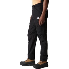 The North Face M Exploration Conv Reg Tapered Pant Erkek Outdoor Pantolonu NF0A7Z95JK31 Siyah