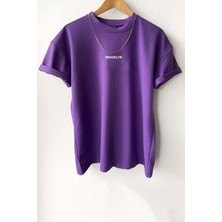 Trendypassion Unisex Brooklyn Baskılı T-Shirt