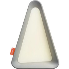 Schulzz Üçgen Tasarımlı USB Şarj Edilebilir 3 Kademeli Ayarlanabilir LED Gece Lambası