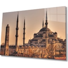 Eliza Home    Istanbul Sultan Ahmet Camii Manzaralı   Cam Tablo