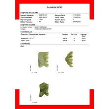 Osmanlı Doğaltaş Yeşim Taşı Gua Sha Yüz Masaj Taşı Kalpli