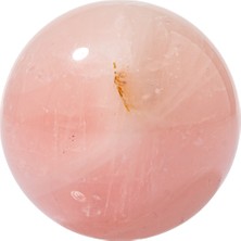 Osmanlı Doğal Taş Pembe Kuvars Doğal Taş Küre