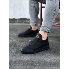 egeshoes  WG022 Kömür Erkek Casual Ayakkabı