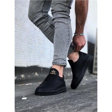 egeshoes  WG022 Kömür Erkek Casual Ayakkabı