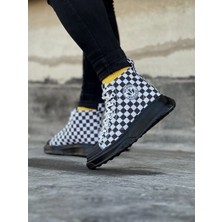 egeshoes  WG017 Damalı Erkek Yarım Bilek Casual Ayakkabı