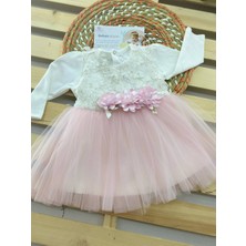 Çekik Bebek Kız Bebek Papatyalı Mevsimlik Elbise Bebek Elbise Kız Çocuk Elbise