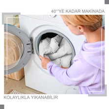 Zemes Design Çift Kişilik Antialerjik Microfiber Yorgan 195X215 + 2'li Yastık