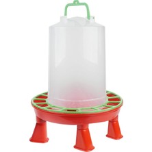 Tavpet Tavuk Yemliği Şeffaf Plastik Asılabilir 6 kg Ayaklı