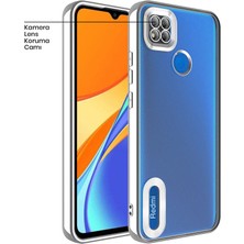 Zebana Xiaomi Redmi 9c Kılıf Zebana Glint Silikon Kılıf Gri