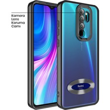 Zebana Xiaomi Redmi Note 8 Pro Kılıf Zebana Glint Silikon Kılıf Siyah