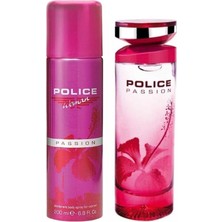 Police Passion Edt 100 ml + Body Spray 200ML Kadın Parfüm Set