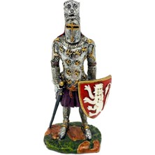 It-Sold Kurşun Asker Kılıçlı ve Kalkanlı Şövalye | Koleksiyonluk Model Asker | Küçük Insan Figürleri