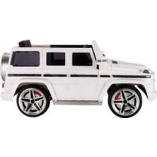 Babyhope BHU12 Mercedes G65 Amg Uzaktan Kumandalı Akülü Jeep 12V 439 Beyaz