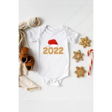 Hediyenza Yeni Yıl Özel Tasarım Bebek Zıbın Pamuklu Çıtçıtlı Body