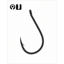 Fudo 1101 Chinu Delikli Tip Black Nikel Iğne